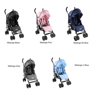 Arc Baby Stroller Pushchair Buggy Pram Lightweight Wide Seat- Free Raincover - Picture 1 of 17