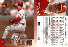 Curt Schilling 1994 Triple Play Baseball Card 179  Philadelphia Phillies