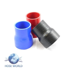 Silicone Coolant Straight Reducer  BLUE, BLACK AND RED - Picture 1 of 1
