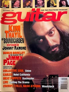 Guitar For The Practicing Musician Magazine September 1994 Soundgarden KimThayil - Picture 1 of 1