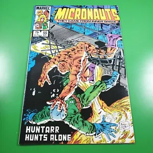 1983 Marvel Comics: #55 THE MICRONAUTS | Huntarr Hunts Alone | NOV 55 - Picture 1 of 9