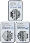 NGC PF70 2022 China Calligraphy Art 30g Silver Coins Set with COA