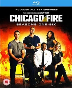 Chicago Fire Seasons 1-6 34 Disc Blu-ray Bluray Movie Film - Picture 1 of 1