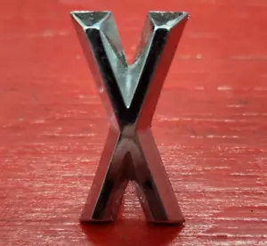 NOS Ford Fomoco Emblem Letter X ( Possibly Galaxy XL 500 XL XLT ) - Foto 1 di 5