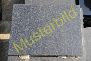 Grabstein, Liegestein, Rasenstein -Preis ist mit Inschrift  und Symbol 50x40x6cm - Bild 1 von 2