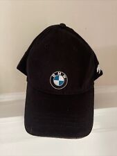 BMW Performance Driving School Hat Cap, Embroidered Logo, Black Vantage EUC