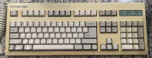 Vintage Packard Bell Mechanical Keyboard Metal Backplate - Picture 1 of 4