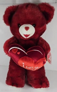 2006 Dan Dee Collector Choice Valentinstag roter Plüsch-Teddybär Herzausschnitt 20 Zoll - Bild 1 von 11