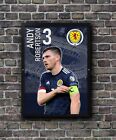 Andy Robertson Scotland Player Poster Scottish Footballer Wall Art A3/A4 