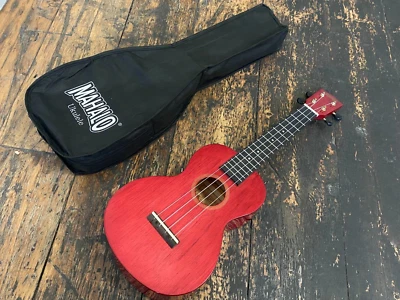 Mahalo MH2-TWR Hano Series Concert Ukulele- Transparent Wine Red - Image 1 of 4