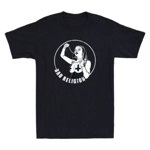 Unholy Bad Nun Religion Occult Gothic Evil Dirty Satanic Nun Funny Men's T-Shirt - Picture 1 of 8