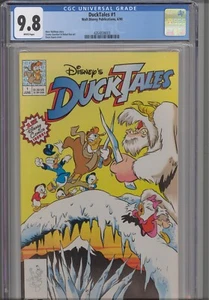 Duck Tales #1 CGC 9.8 1990 pubblicazioni Walt Disney prezzo in calo! - Foto 1 di 8