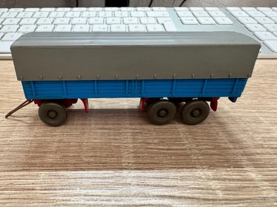 Wiking Rarità Rimorchio A Tre Assi In Buone Condizioni 1:87 - Immagine 1 di 4