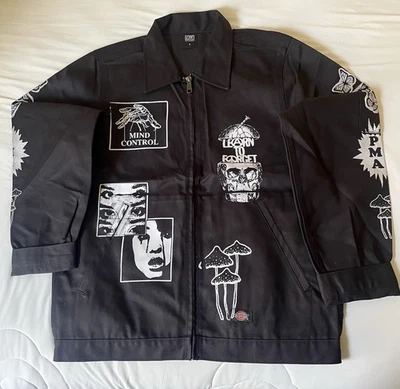 Chaqueta Eisenhower DOLLS KILL x LTE “Dickies” Aprende a Olvidar la Paz de la Mente (S) Foto 1 de 4