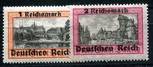 GERMANY 1939 728-729 * HIGHEST VALUES DANZIG FAREWELL FLAWLESS (09504 - Picture 1 of 2
