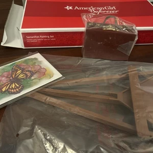American Girl 18" Doll Retired Samantha Beforever Painting Paint Set - Picture 1 of 7
