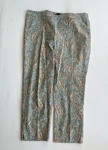 Pantaloni Talbots Chatam Paisley donna 16 belli! - Foto 1 di 8