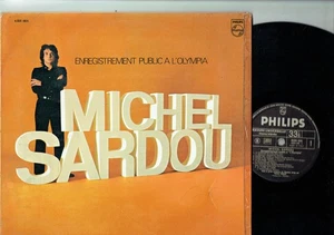 33T Michel SARDOU Disque LP 12" Enr. Public OLYMPIA LES RICAINS -PHILIPS 6325005 - Foto 1 di 6