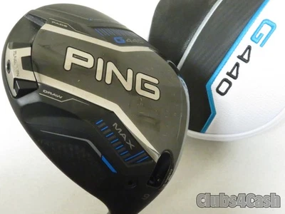 PING G440 MAX Driver 9° TOUR 2.0 Black 65 X-Flex +Cover .. NICE - Image 1 of 4