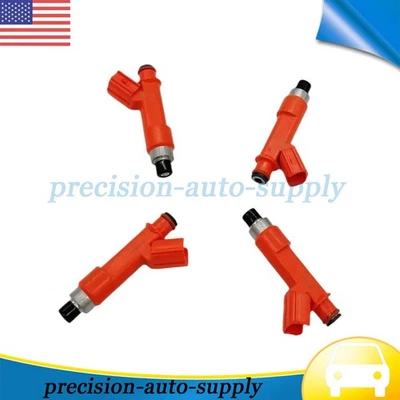 4 piezas para inyectores de combustible Toyota Corolla 1,8 L 1998-08 y Matrix 1,8 L 2003-2008 Foto 1 de 4
