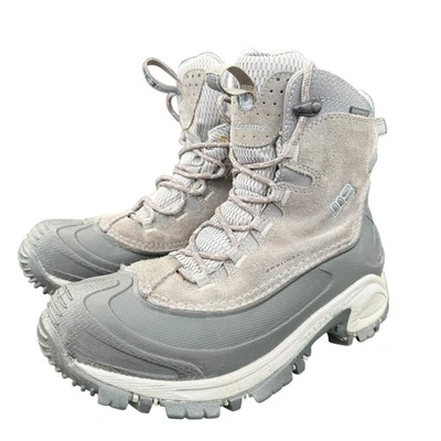 Columbia Bugaboot Omni-Heat Mujer 6 Impermeable 200g Invierno Bota de Nieve Gris Gamuza Foto 1 de 4