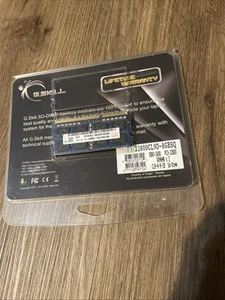 G.Skill F3‑12800CL9D‑8GBSQ (8 GB kit, 1x4 GB, DDR3-1600 SO-DIMM) - Picture 1 of 11