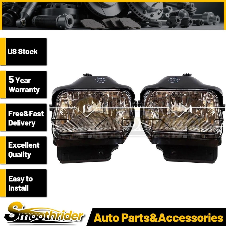Conjunto de luces antiniebla izquierda derecha TYC 2 piezas para Chevrolet Silverado 1500 2005-2006 Foto 1 de 4