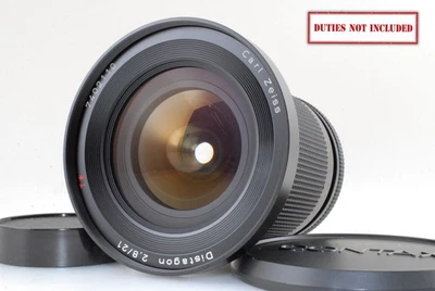 [Near MINT] Contax Carl Zeiss Distagon T* 21mm F/2.8 MMJ MF Lens C/Y Mount JAPAN - Image 1 of 4