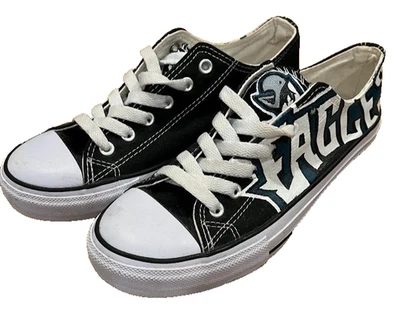 NFL Philadelphia Eagles Logo MUJER TALLA 6 o 9? Zapatos deportivos de lona de caña baja Foto 1 de 4