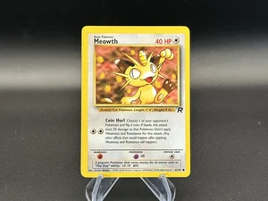 Meowth - 62/82 Team Rocket - Pokémon TCG - 2000 - Picture 1 of 2