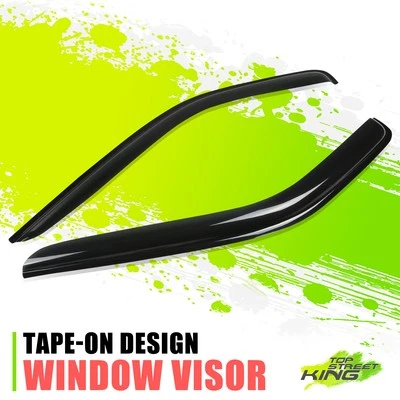 Viseras de ventana de acrílico ahumado resistentes a la intemperie para Uplander Montana Terraza 04-08 Foto 1 de 4