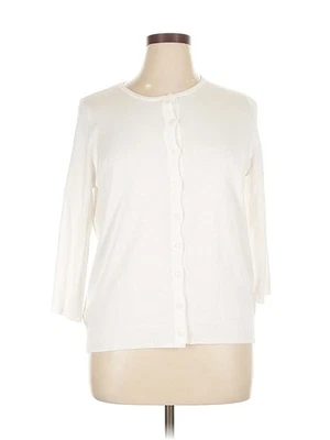 Blusa Sarah Spencer Mujer Marfil Manga 3/4 1X Plus Foto 1 de 4