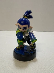 Nintendo Amiibo Splatoon Blue Inkling Boy Amiibo Switch Wii U 3" Figura - Foto 1 di 3