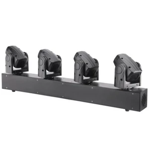 DJ Lighting 4in1 Moving Head Led Beam Light Bar 4 Heads 10W Led Disco Light DJ - Picture 1 of 4