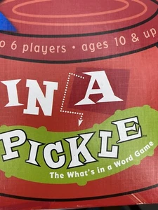 Family Card Game In A Pickle 2 to 6 Players Ages 10+ Nouns What's In A Word Game - Bild 1 von 12