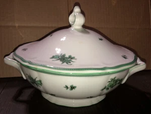 ROSENTHAL CHIPPENDALE CHINA - GREEN BLOOM Pattern - COVERED SERVING DISH - Picture 1 of 7