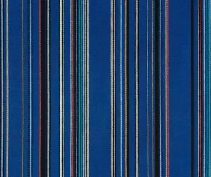 Maharam Point Cobalt Stripe Paul Smith Blue Upholstery Fabric By the Yard SF589 - Picture 1 of 1