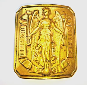 Boucle de ceinturon d’officier d’infanterie - XIXème - HONNEUR & PATRIE - Photo 1/1