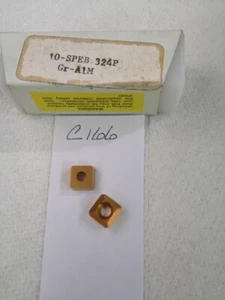10 INSERTOS DE CARBURO K-TOOL SPEB 324P NUEVOS. GRADO: A1M. USA.100% AUTÉNTICO -C166- - Imagen 1 de 1