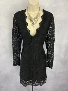 Ladies Dress Lace Party Evening Cocktail Special Formal Occasion Size UK 10 - Picture 1 of 17