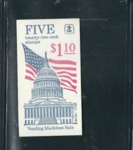USA SC # Bk144 Flag Over Capitol . MNH - Picture 1 of 1