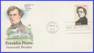 USA3 #2217e U/A ARTCRAFT FDC 14th Franklin Pierce - Imagen 1 de 1