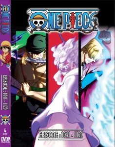 One Piece Episodes 1040-1120 Box 14 Anime DVD English Dub - Imagen 1 de 3