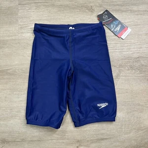 Speedo Boys Youth Learn To Swim Jammer Navy Drawstring Size 6 NWT - Picture 1 of 2