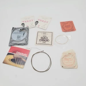 Lot Of 9 Guitar Strings Gibson D'addario - Picture 1 of 13