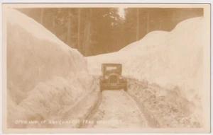 RPPC OPENING OF THE SNOWGUALMIE PASS HIGHWAY WASHINGTON - Picture 1 of 2