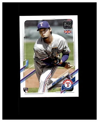 2021 Topps UK #193 Kohei Arihara Texas Rangers RC Rookie - Image 1 of 2