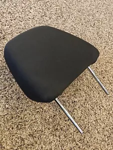 2015-2023 DODGE CHARGER FRONT SEAT HEADREST CLOTH BLACK OEM - Picture 1 of 4