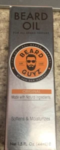 Beard Guyz Bartöl erweicht und befeuchtet den Bart 1,5 flüssige Unzen, brandneu im Karton - Bild 1 von 5