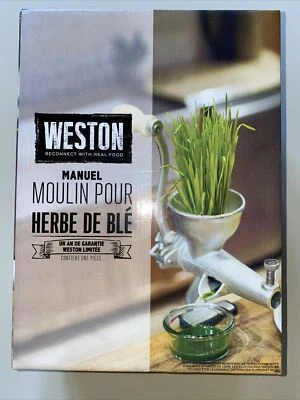 Weston Wheatgrass Juicer Manual Extraction Heavy-Duty  36-3701-W - Image 1 of 3